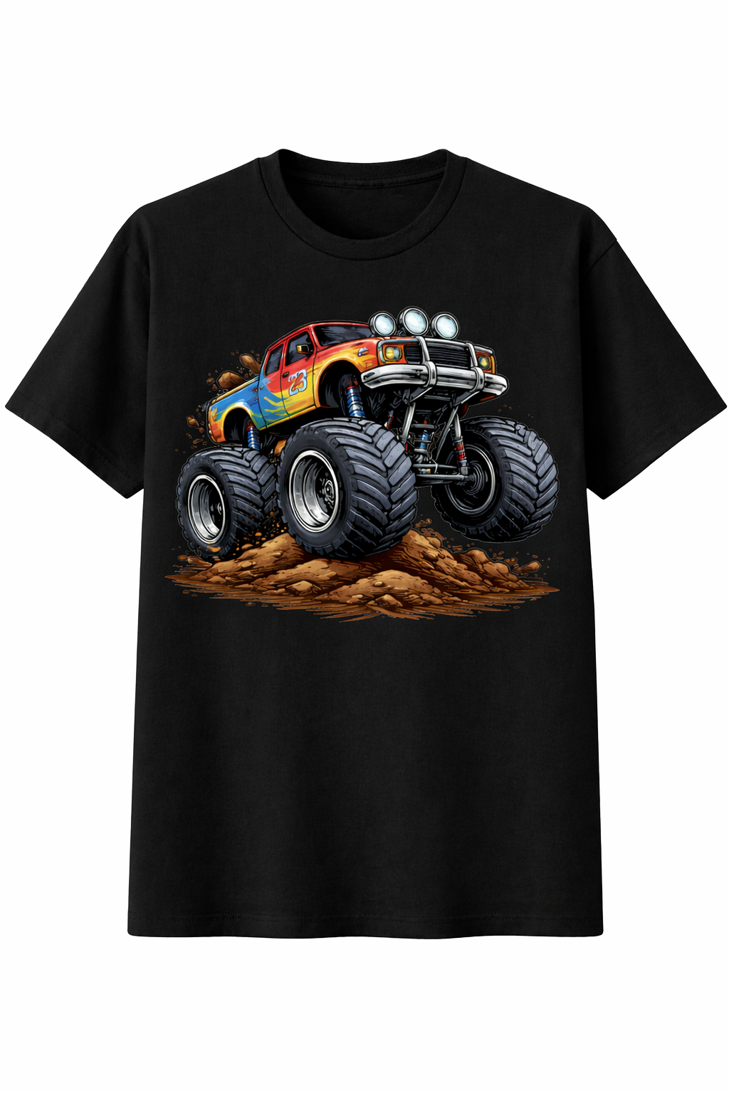 Monster Truck Digital Print Tee