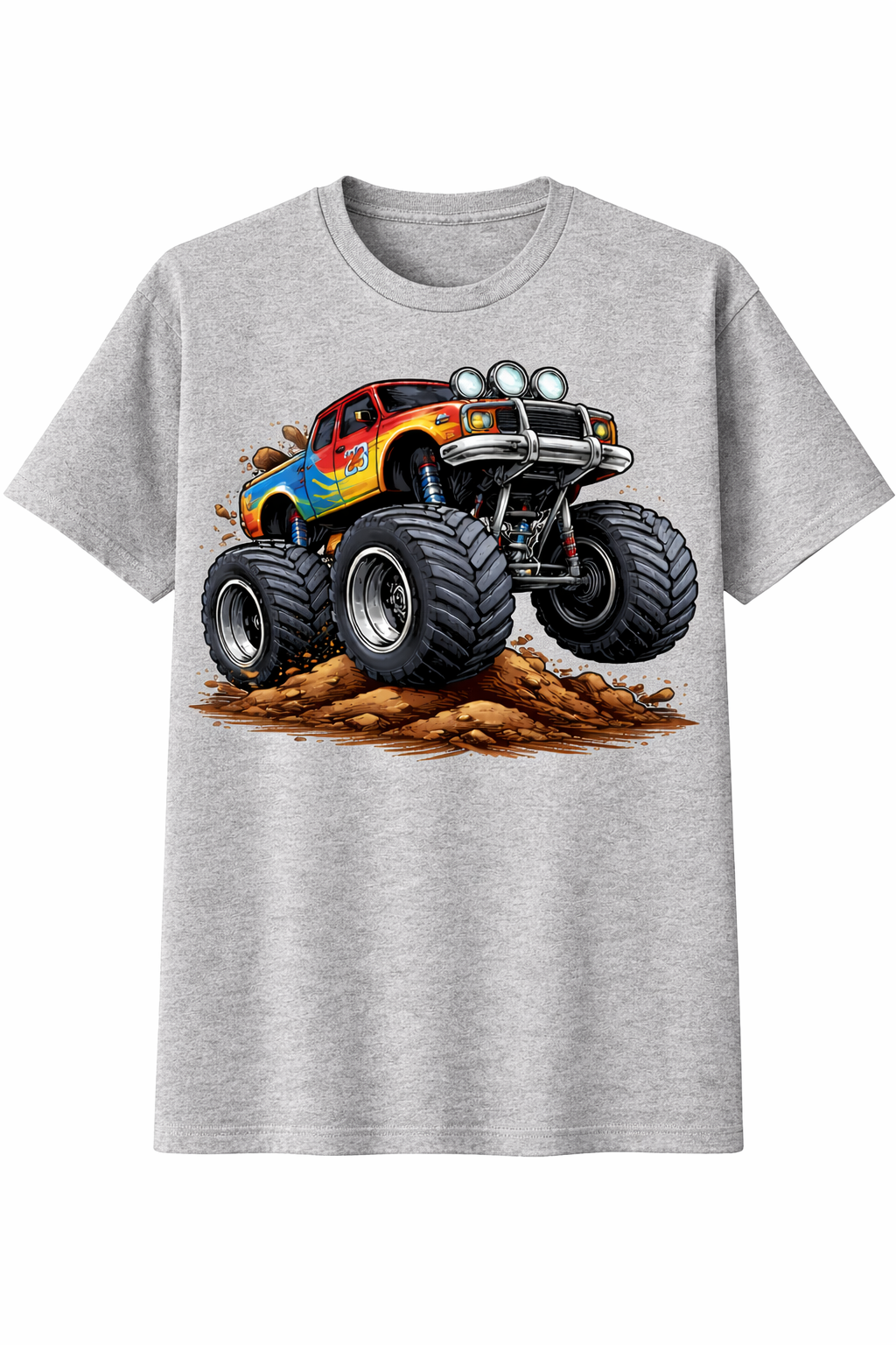 Monster Truck Digital Print Tee