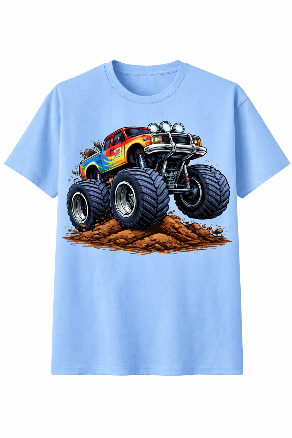 Monster Truck Digital Print Tee
