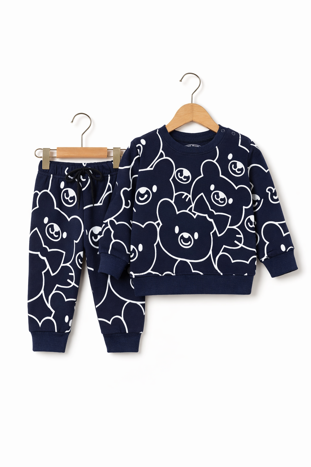 Blue Bear Fleece Suit