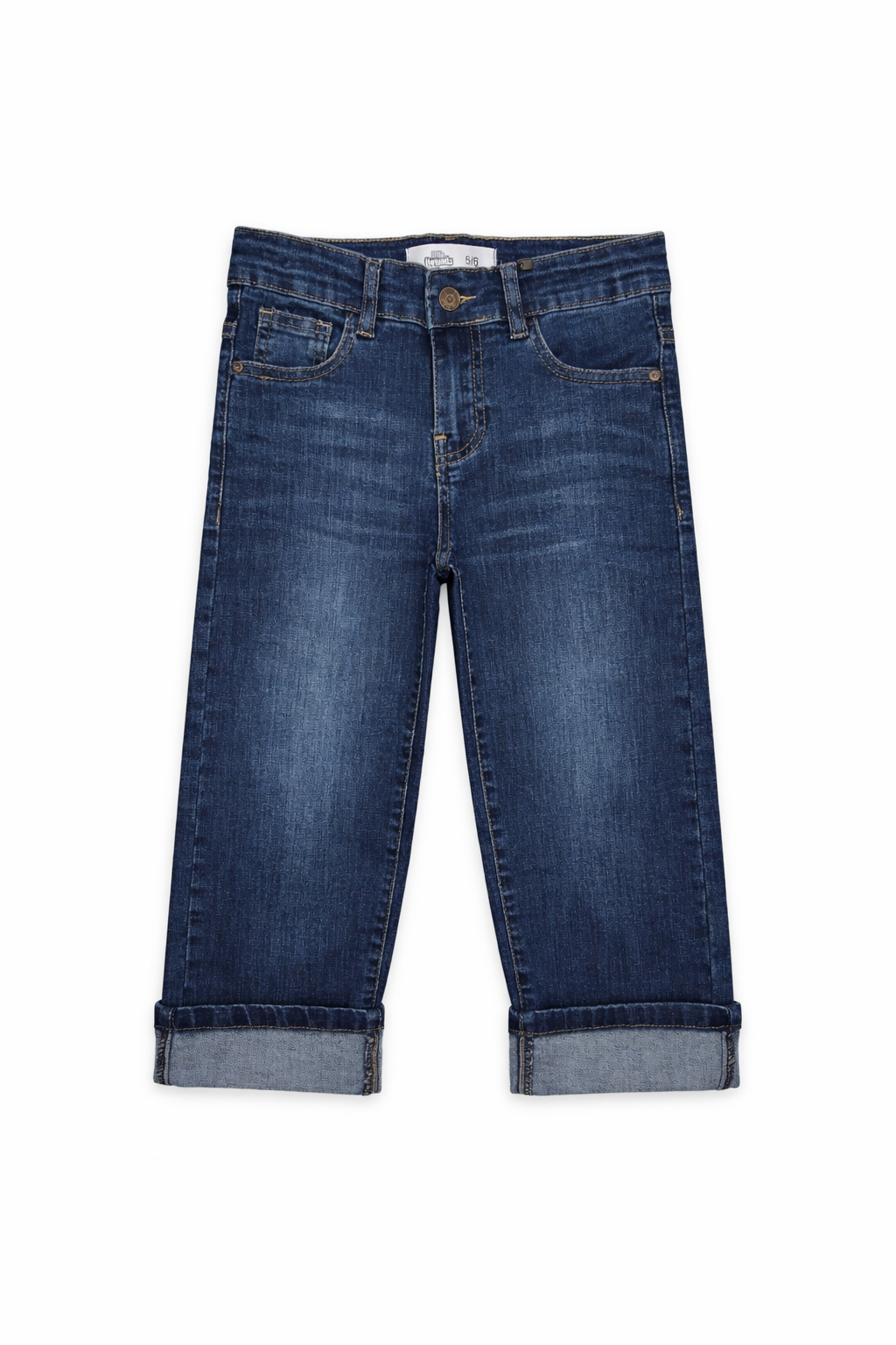 Boys Loose Fit Blue Jeans