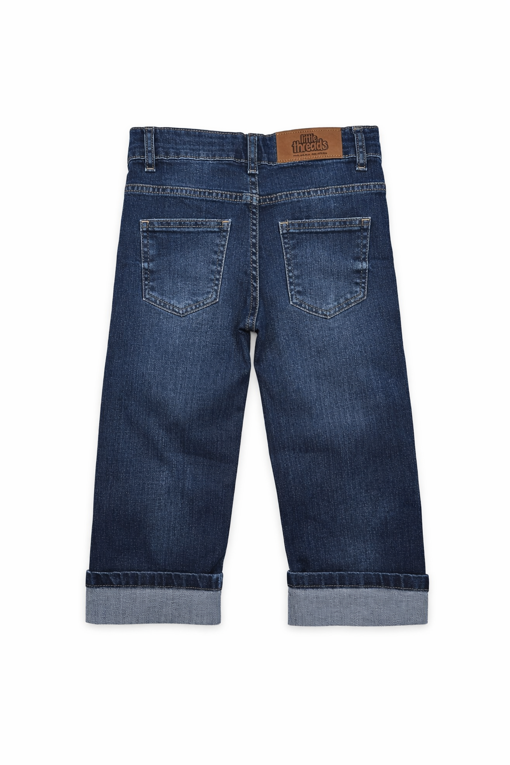 Boys Loose Fit Blue Jeans