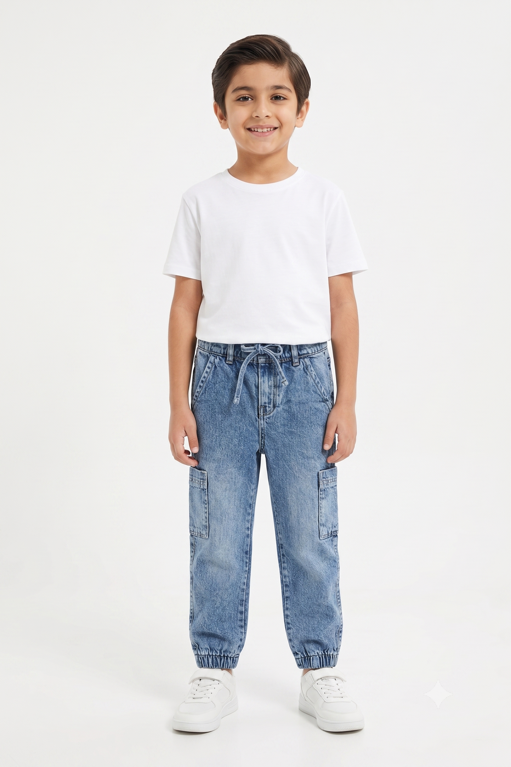 Boys Jogger Fit Denim Jeans
