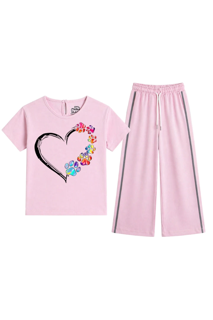 Paw Love Tee Co-ord Set