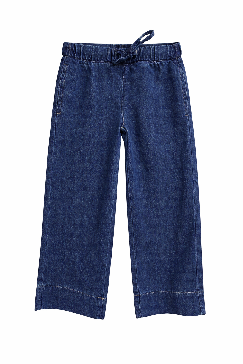 Girls Denim Embroidered Co-ord Set