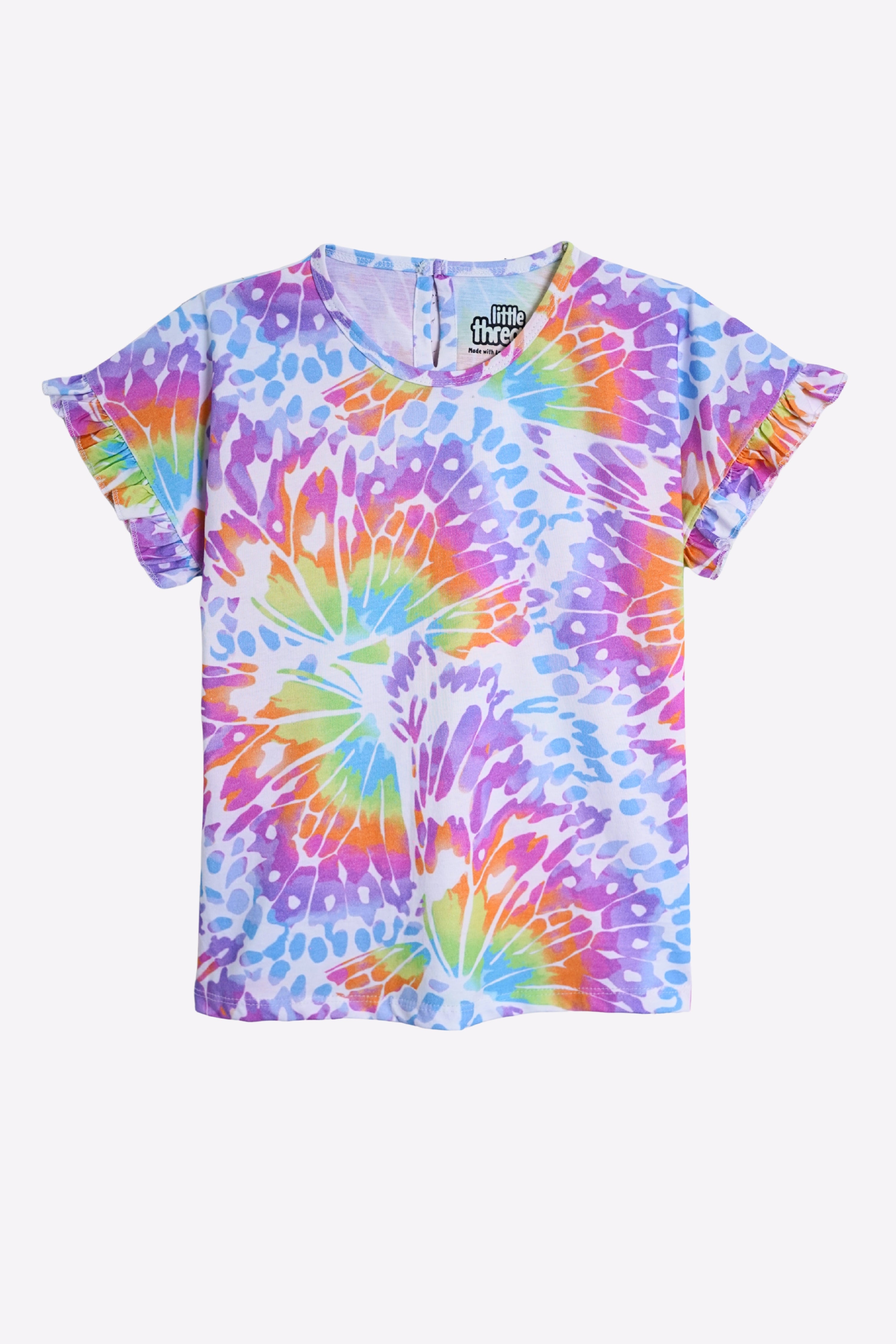 🌈 Sunburst Flutter Tee