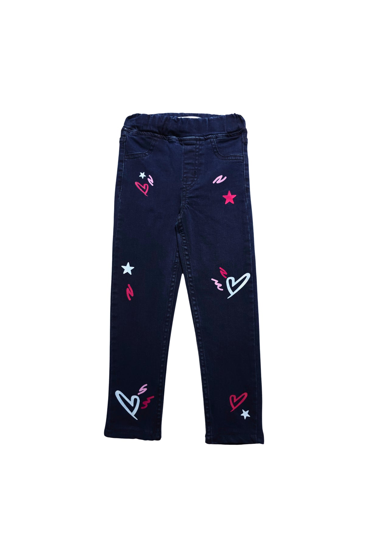 Girls Jeggings Deep Blue