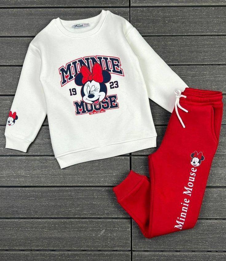 Premium Quality "Minnie Mouse" Printed Fleece Suit