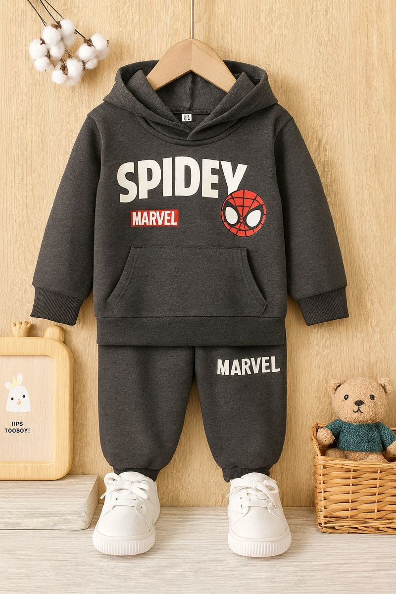 Premium Quality "Spidey" Printed Fleece Suit