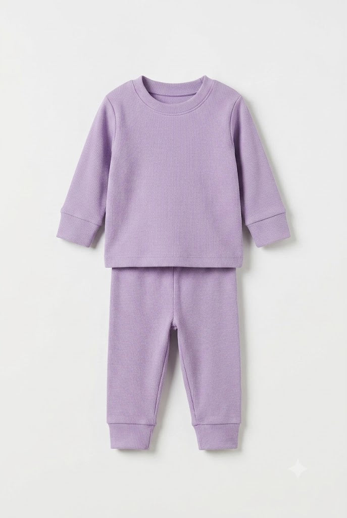 Inner Suit Rib Jersey Lilac