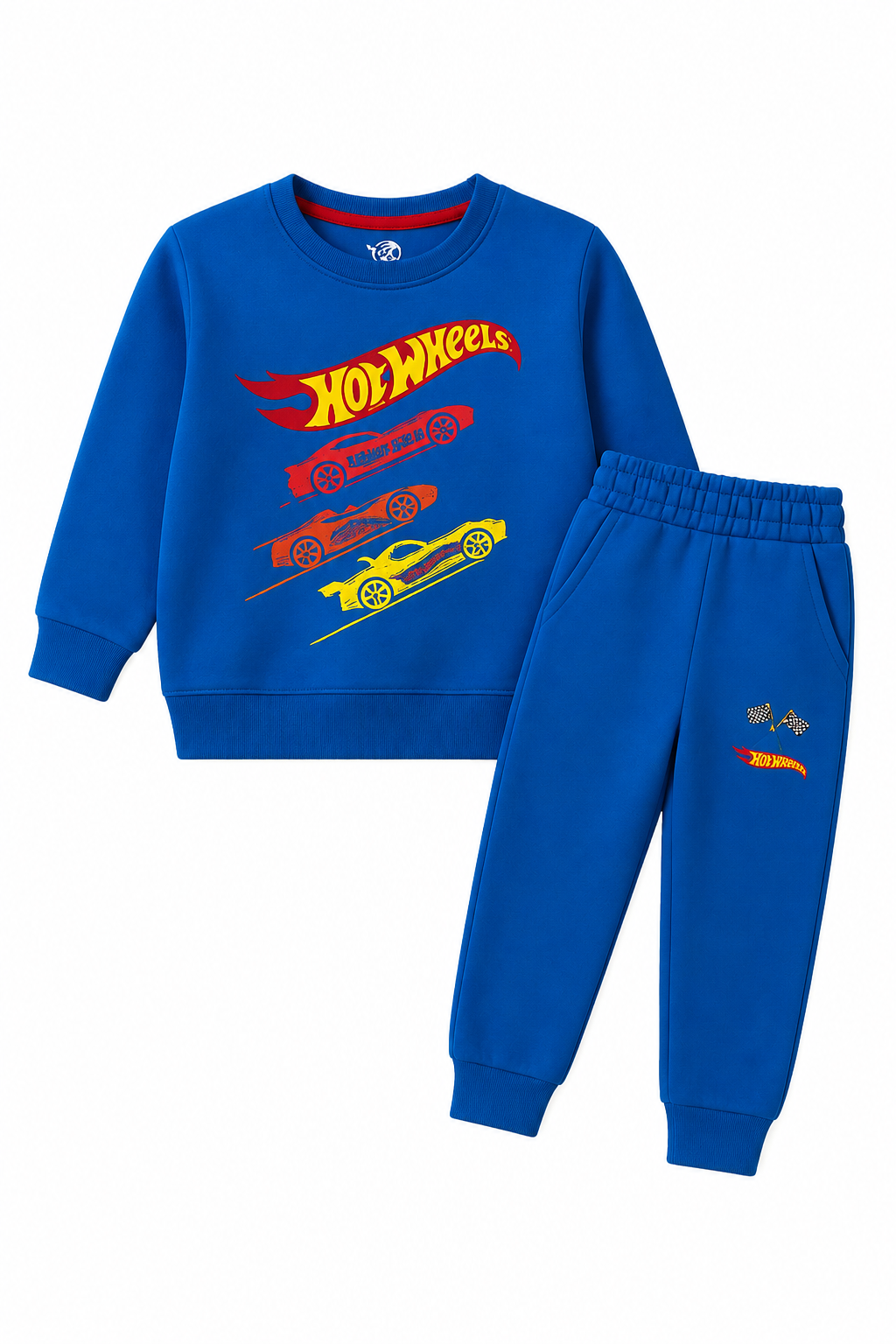 Premium Quality "Hot Wheels" Puff Printed Fleece Suit
