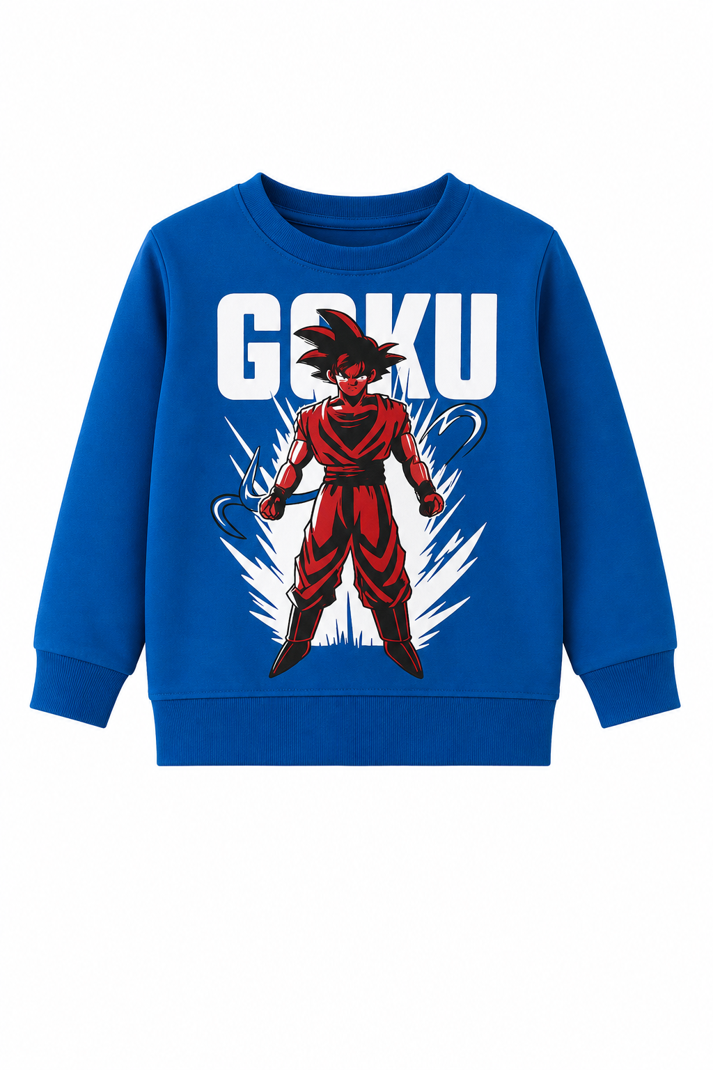 Premium Quality "GOKU" Printed Terry Sweatshirt