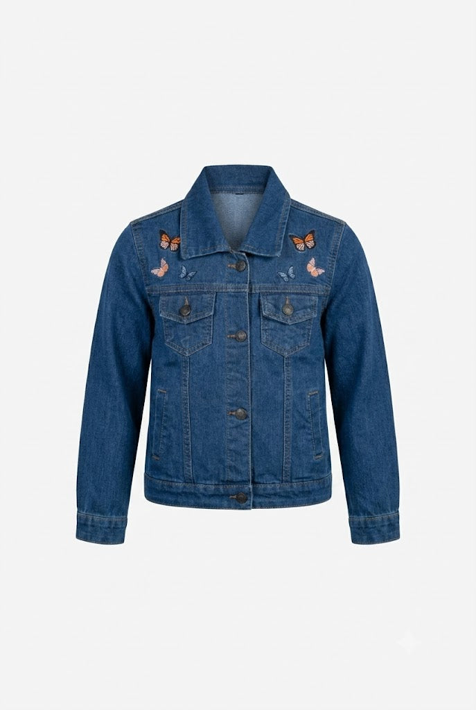 Blue Jean Jacket for Girls – Casual Everyday Wear