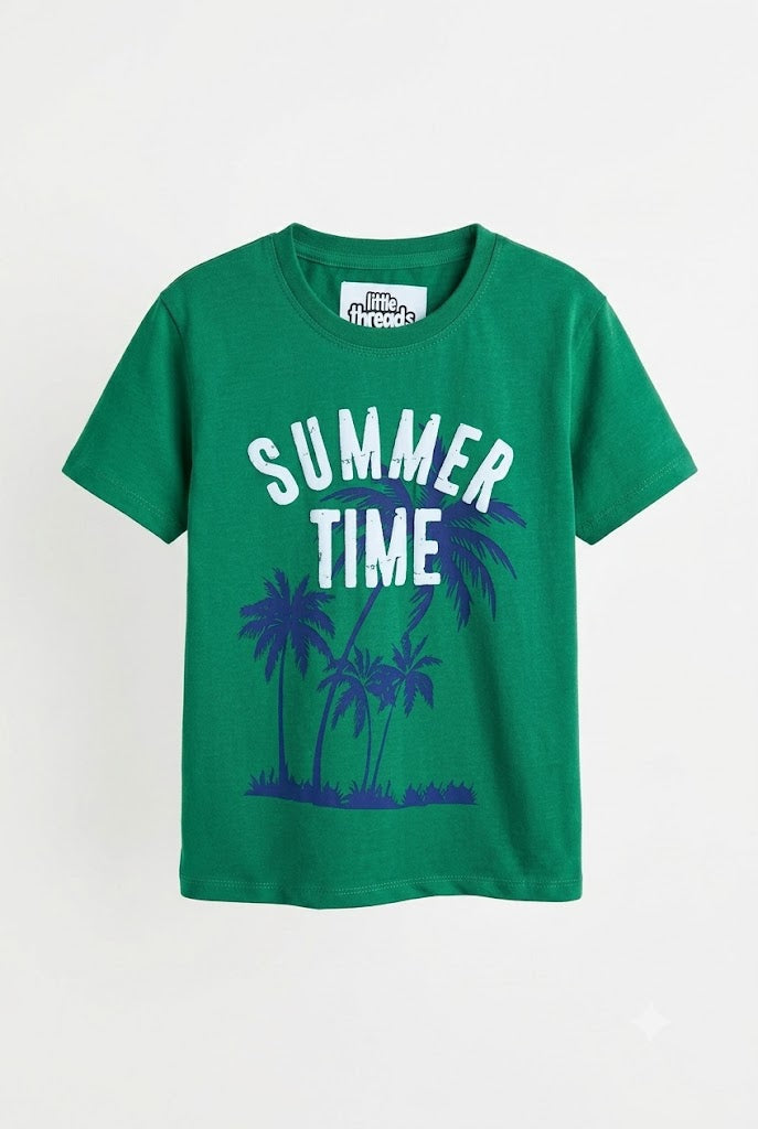 Sunny Vibes Boys Summer Tee