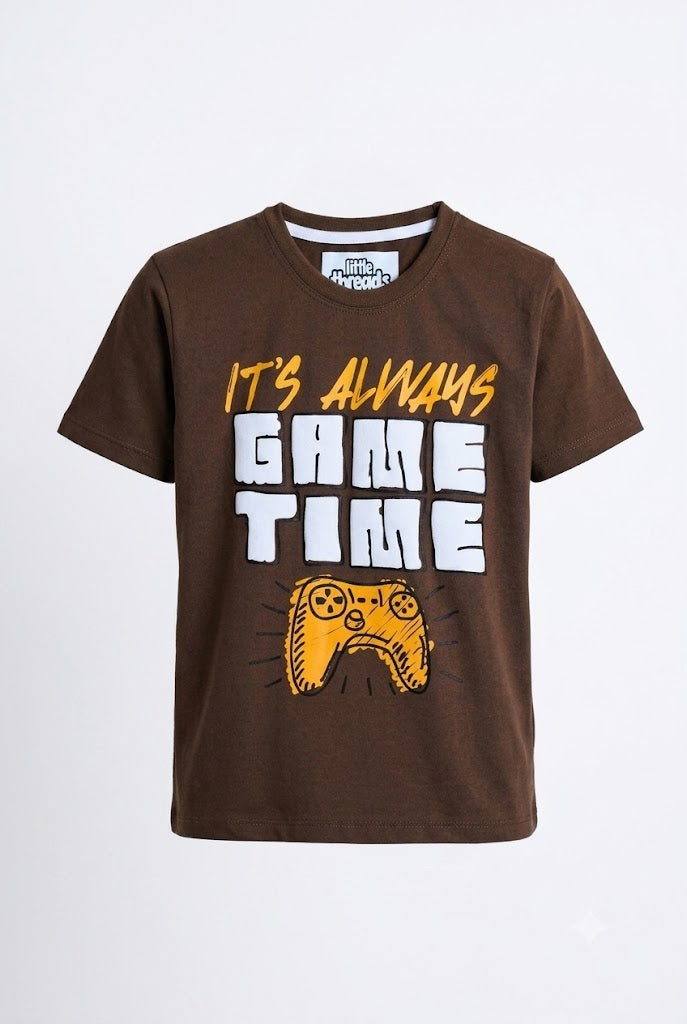 Game Time Vibes Print Tee
