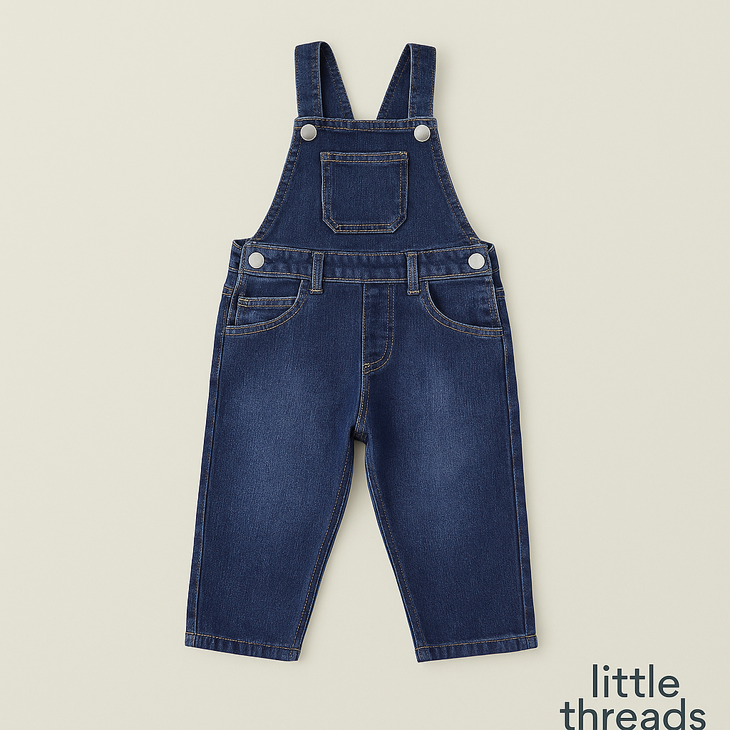 Mid Blue Jean Dungaree – Timeless Street Style
