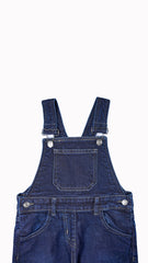 Kids' Dark Wash Denim Dungarees – Durable Playwear - Little Threads